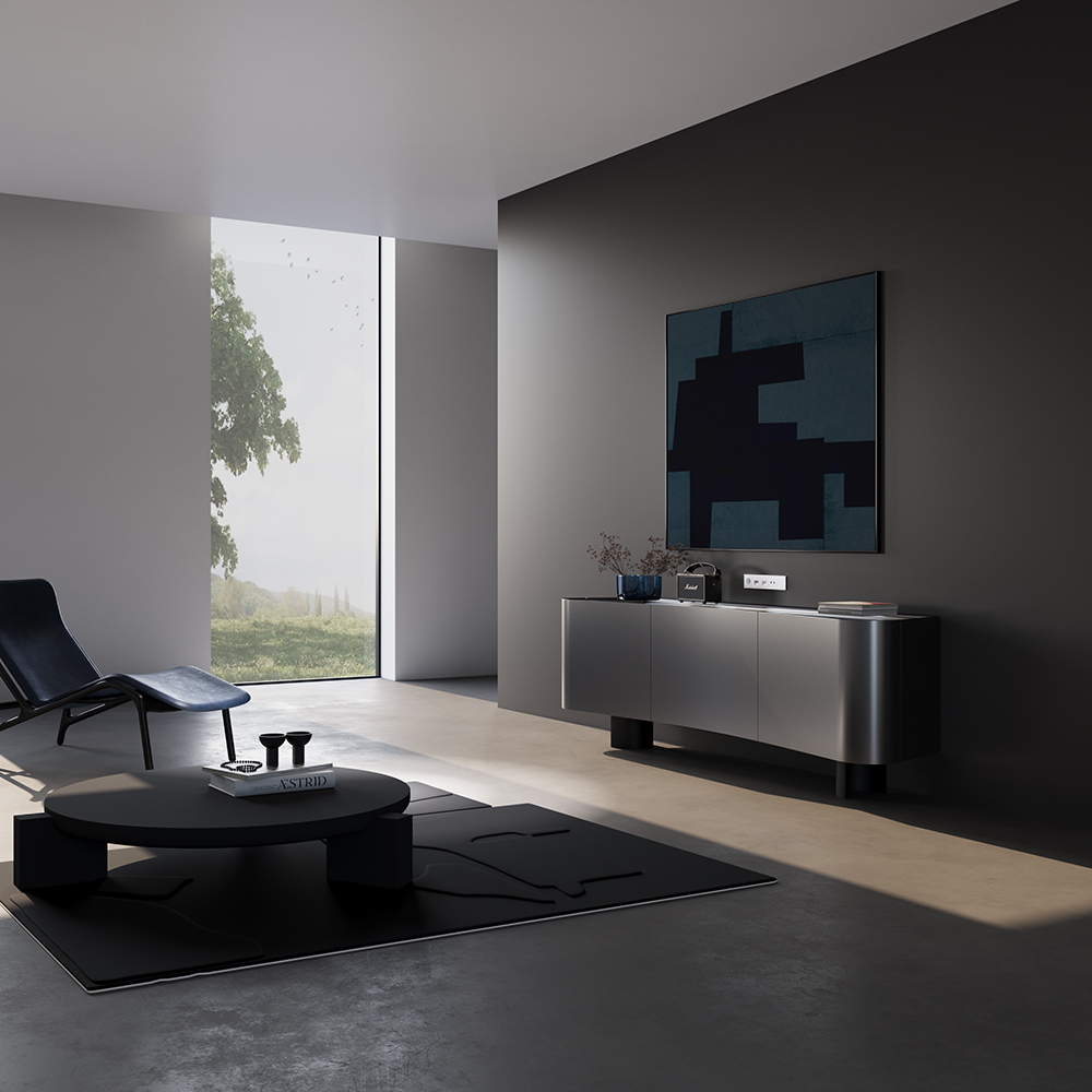 Рамка пластиковая VOLTUM S70 на 5 постов, (белый глянцевый)