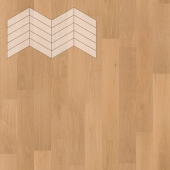 Паркет Елка Французская Lab Arte Chevron Дуб Рустик Флора лак 400/348х90х14/3/60°