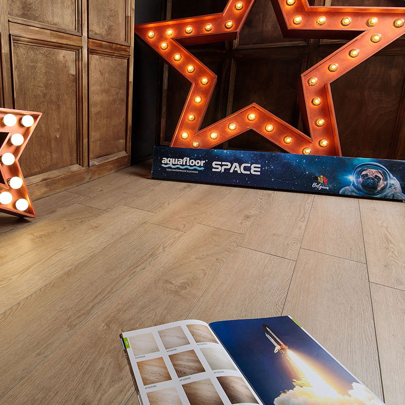 SPC Ламинат Aquafloor SPC Space 4V AF4054SPC