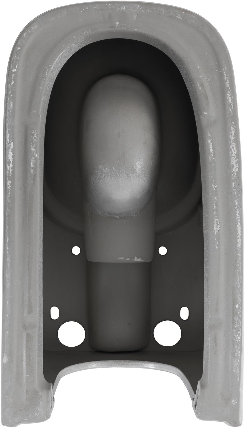 Чаша напольного унитаза безободковая Creto Logan L4 1004-001-L2СW с крышкой-сиденьем микролифт, белая