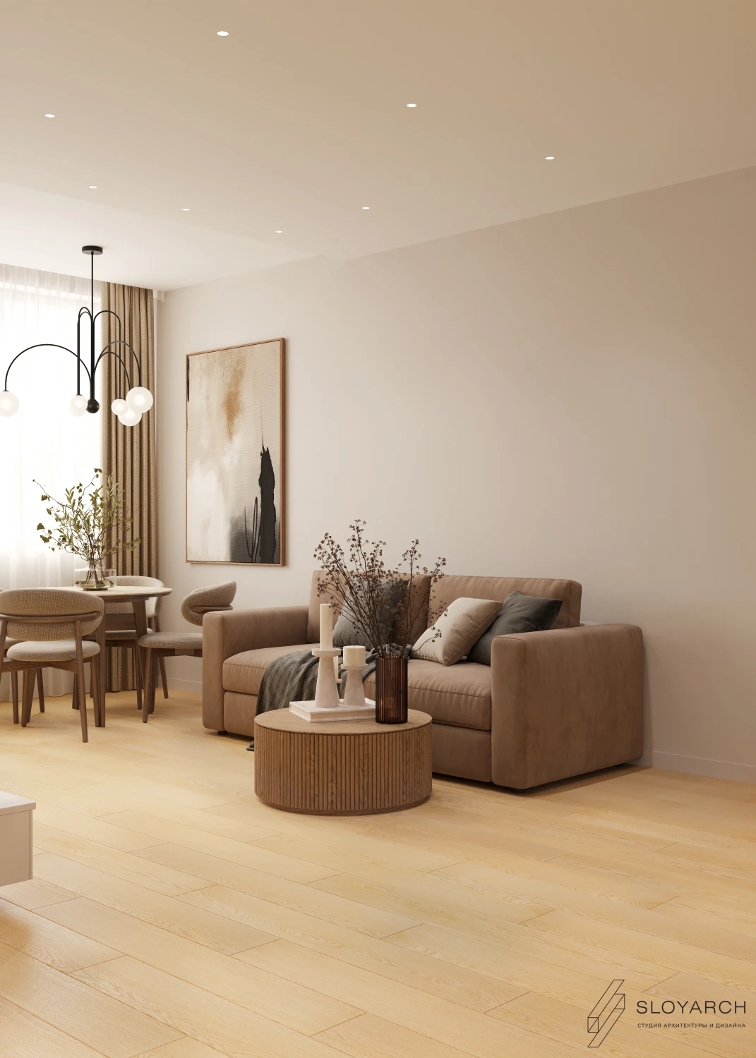 SPC Ламинат Firstfloor Отборный бежевый дуб 1F056