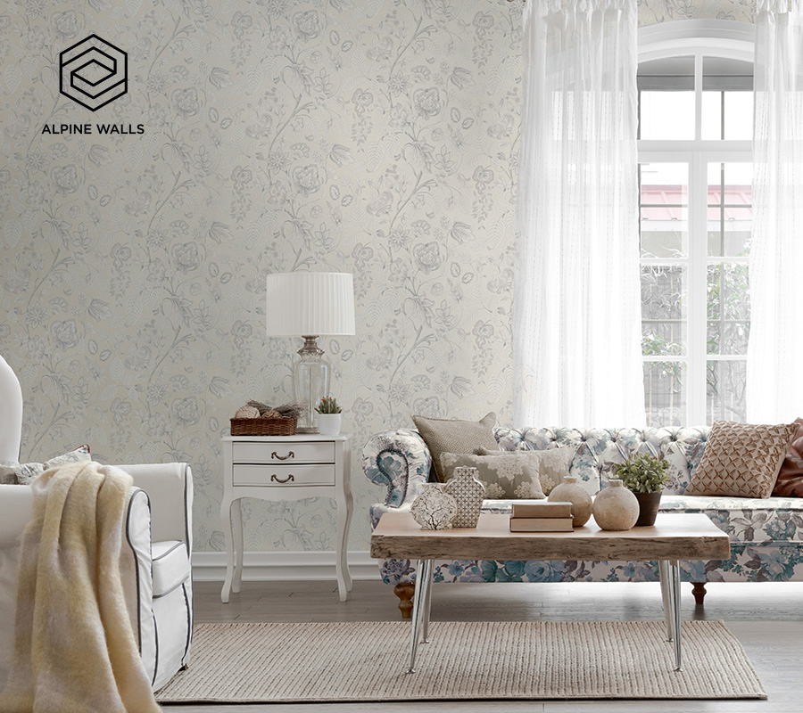 Обои Alpine Walls Aurora Jacobin Flowers IIMP11001