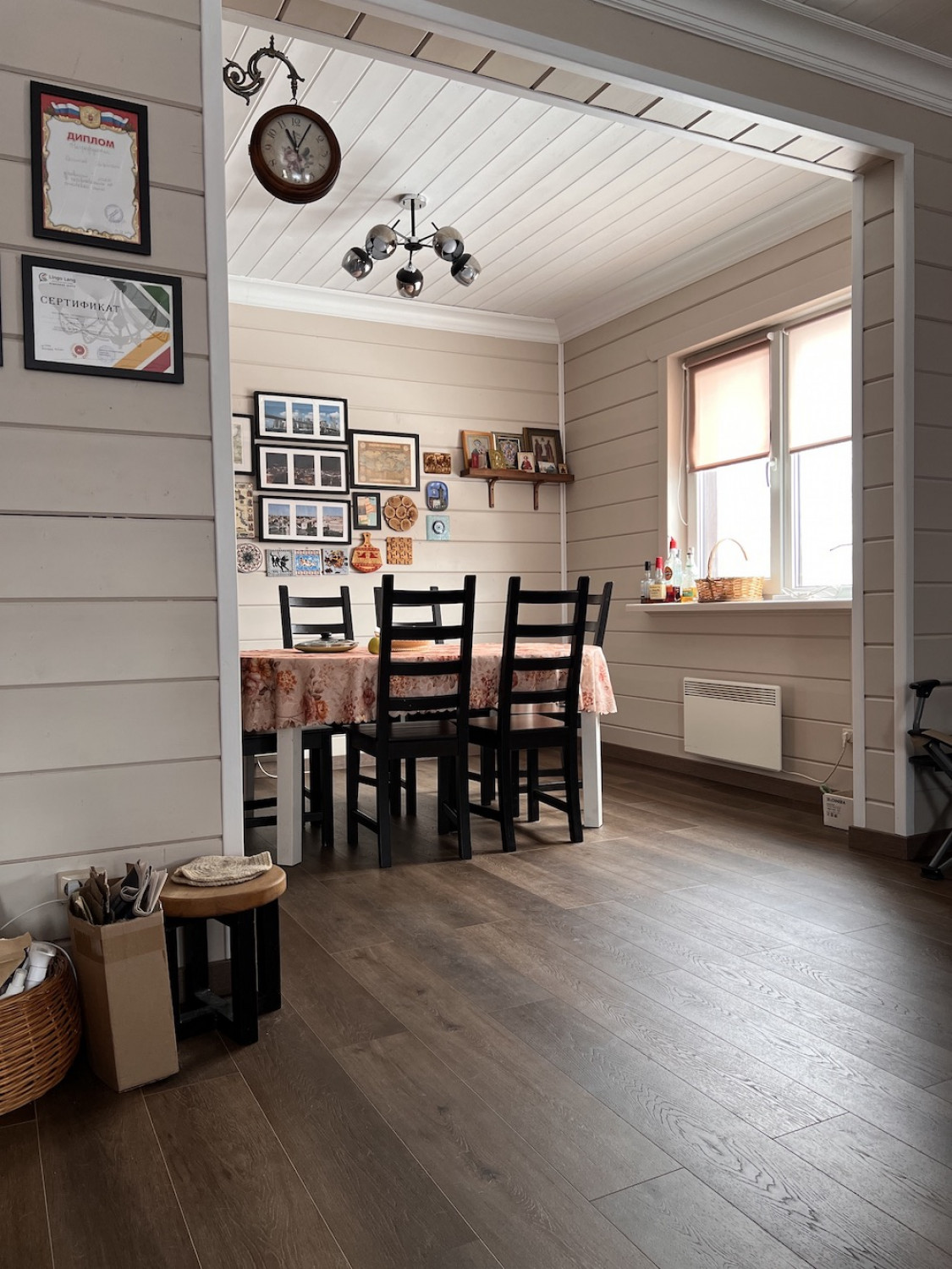 SPC Ламинат Firstfloor Сканди дуб кофе 1F021