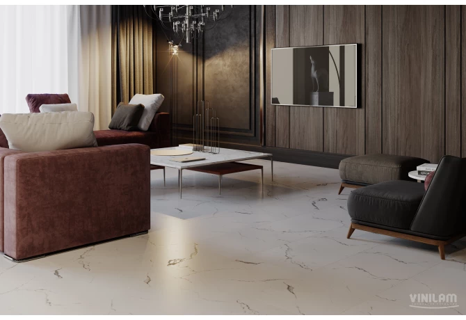WPC CERAMO VINILAM STONE 8 мм 83444 Итальянский Мрамор 8 mm