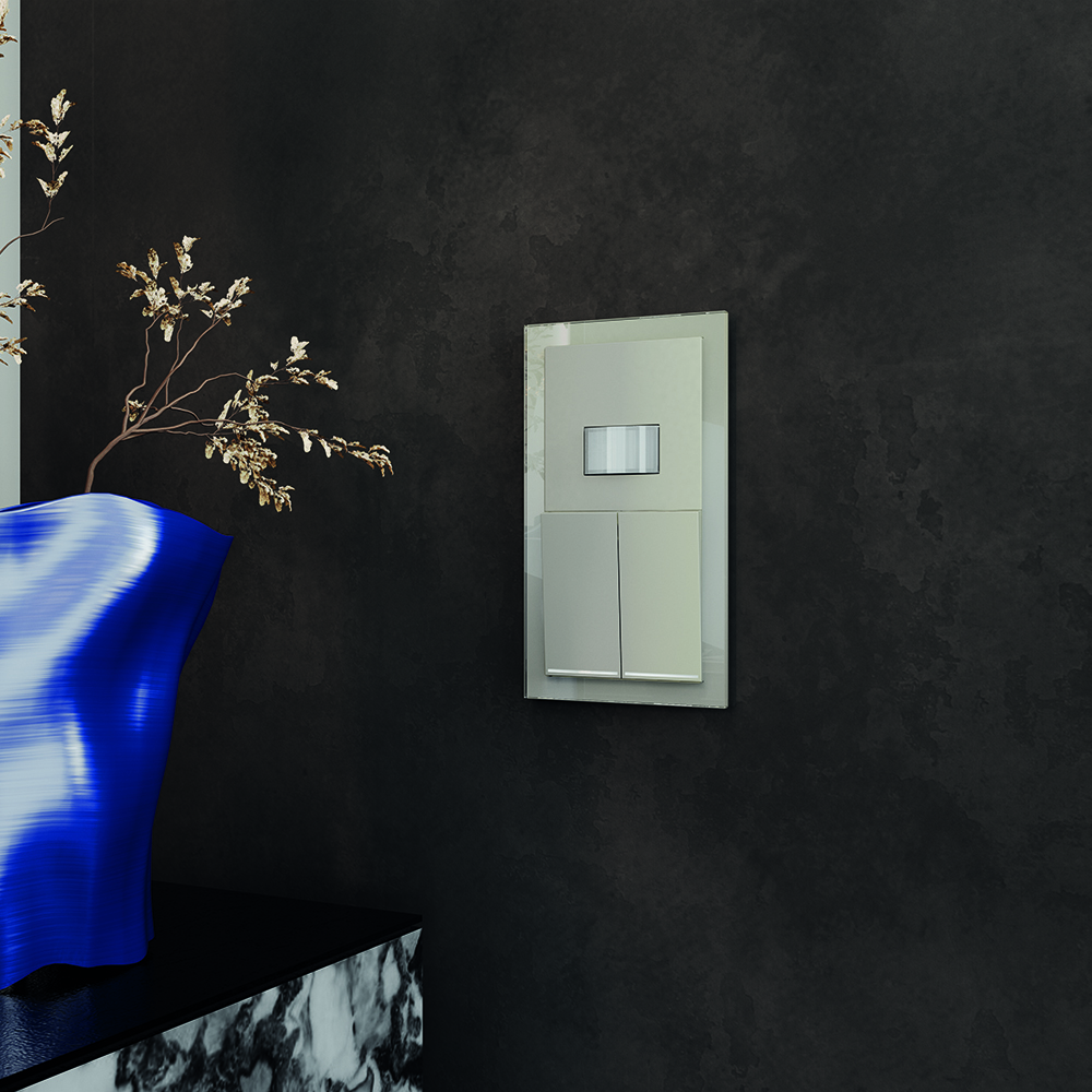 Датчик движения встраиваемый VOLTUM S70, (шелк)