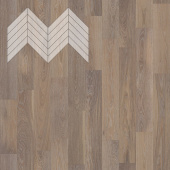 Паркет Елка Французская Lab Arte Chevron Дуб Натур Деликат лак 600/510х90х14/3/45°