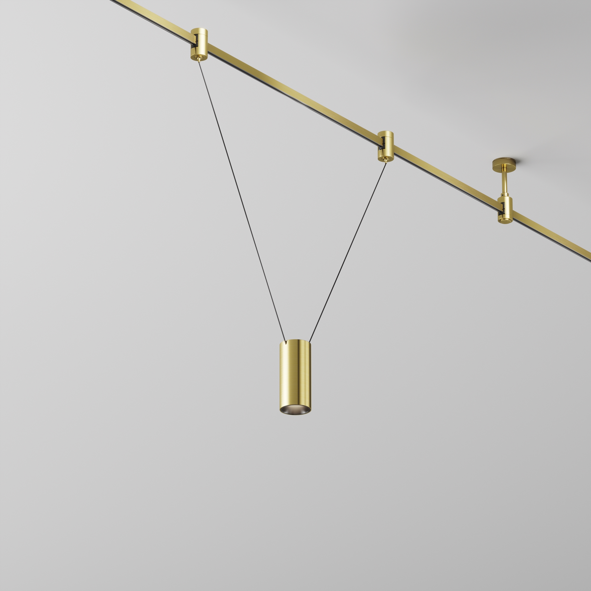 Трековый светильник Technical TR157-1-12W4K-BS