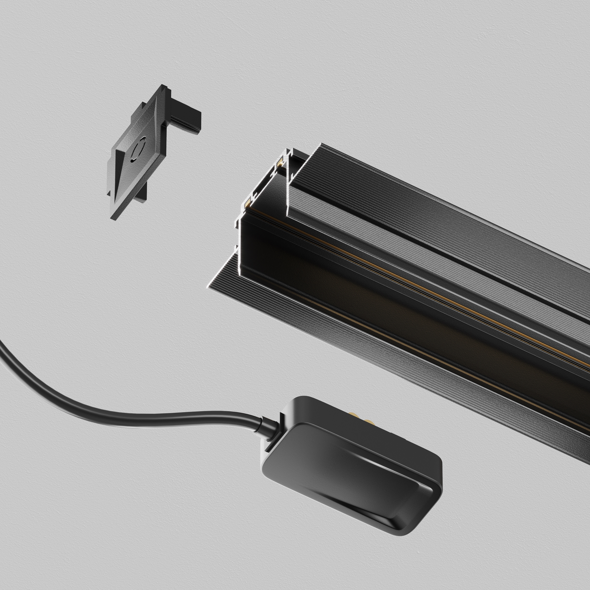 Комплектующие для систем освещения с токоведущими элементами Technical TRA084B-12B-50