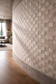 Гибкая керамика Alpine Walls SOFT CERAMIC TESSERA BIANCA MTR-002PW