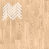 Паркет Елка Английская Lab Arte Angle Дуб Натур Блонд лак 500х150х14/3