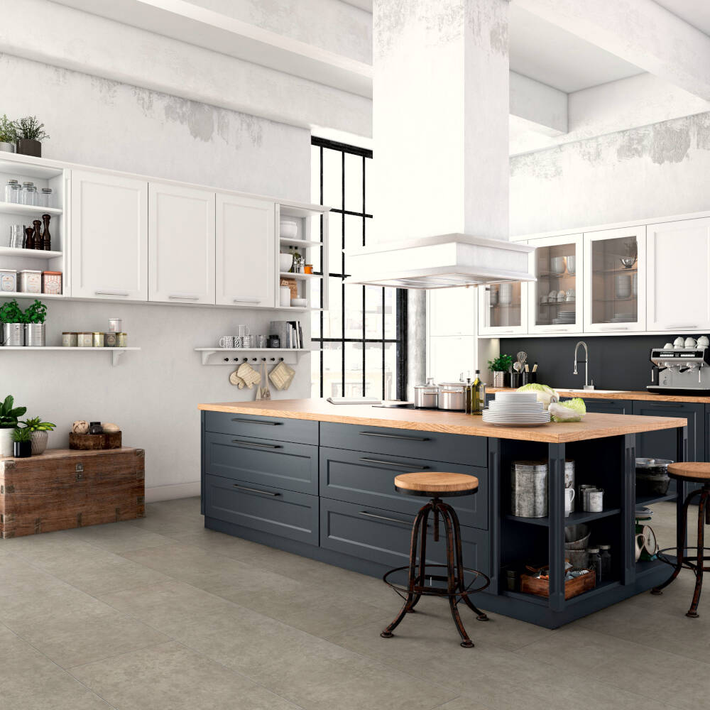 Ламинат Kronotex Mega Plus Бостон серый D 91012