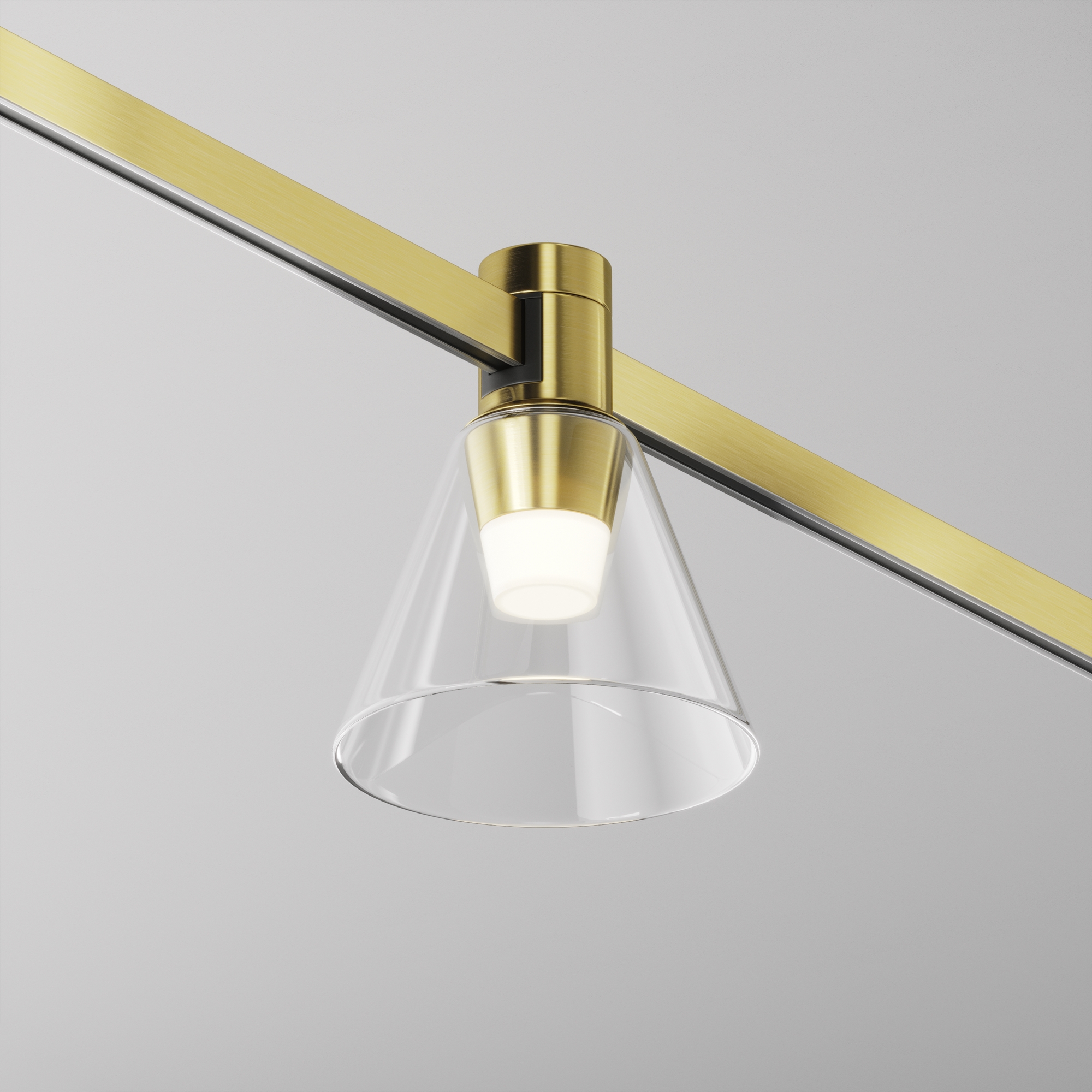 Трековый светильник Technical TR147-1-3W4K-BS