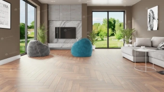 ПВХ-плитка Alpine Floor LVT Parquet ЕСО 16-2 Дуб Royal 4V 43кл