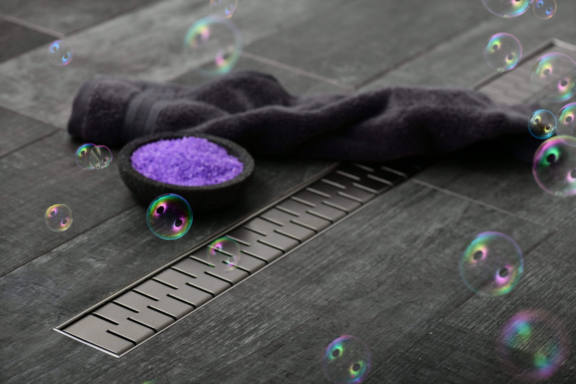 Душевой лоток 45 см Creto Snake CRE-450 SH с решеткой, хром