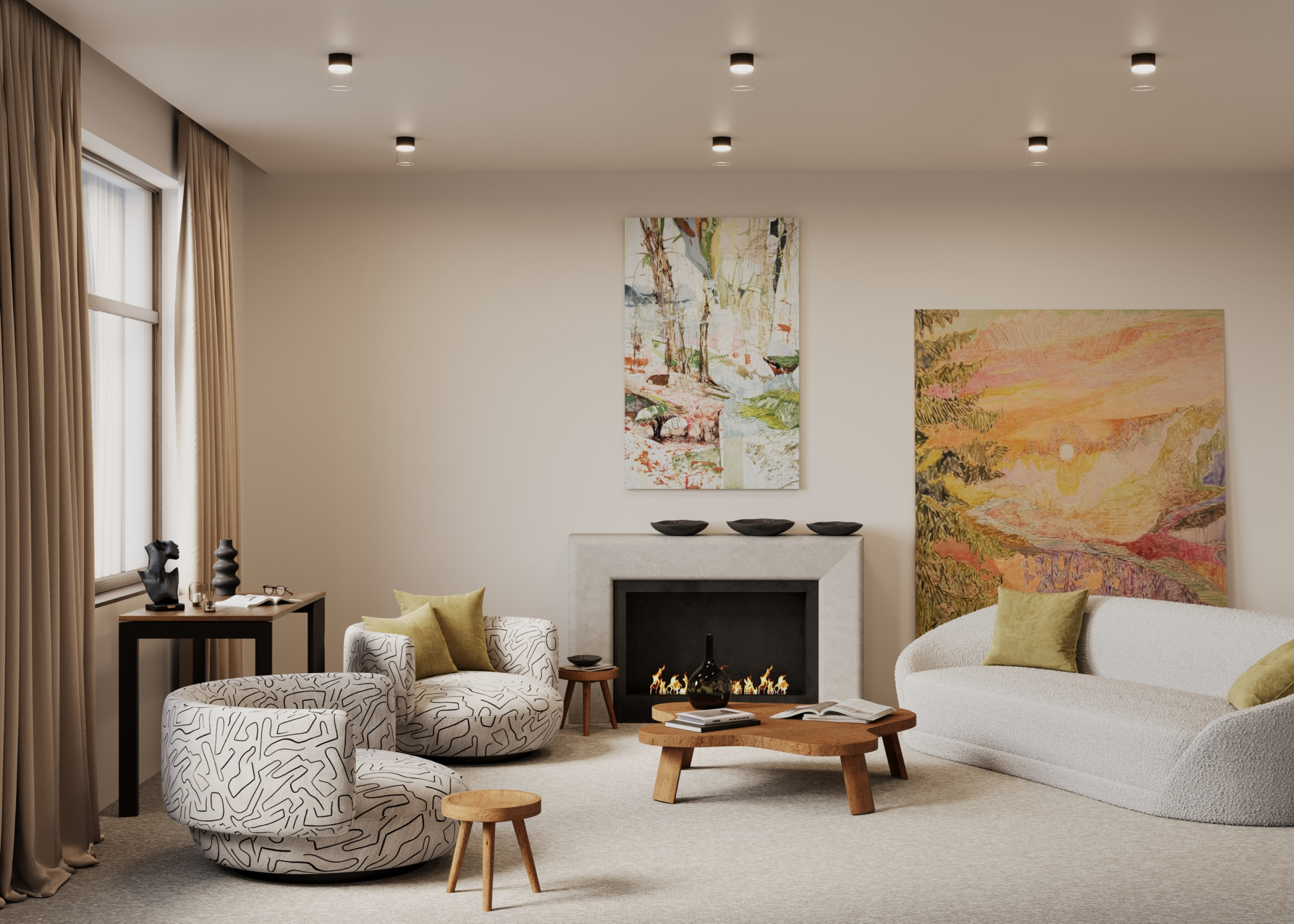 Потолочный светильник Technical C094CL-GX53-B