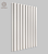 Стеновые Панели Alpine Walls LineArt ECO2103 Белый