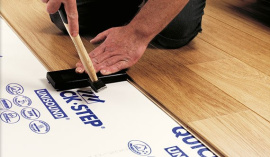 Укладка в подарок при покупке некоторых коллекций ламината Quick Step