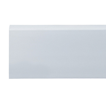 Напольный плинтус Winart Pro HDPS Quadro с монтажной планкой 80 мм/ Титаниум