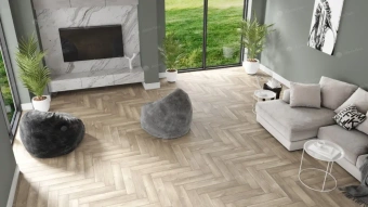 SPC Ламинат Alpine Floor SPC Light Parquet ЕСО 13-5AB Дуб Натуральный Отбеленный 4V 43кл