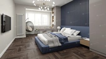 ПВХ-плитка Alpine Floor LVT Parquet ECO 16-16 Фафнир 4V 43кл