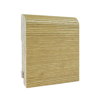 Напольный плинтус Finitura dekor R13 70х15х2400/ Ясень