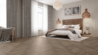 ПВХ-плитка Alpine Floor LVT Parquet ЕСО 16-7 Дуб Насыщенный 4V 43кл