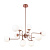 Люстра на штанге Maytoni Erich MOD221-PL-12-G