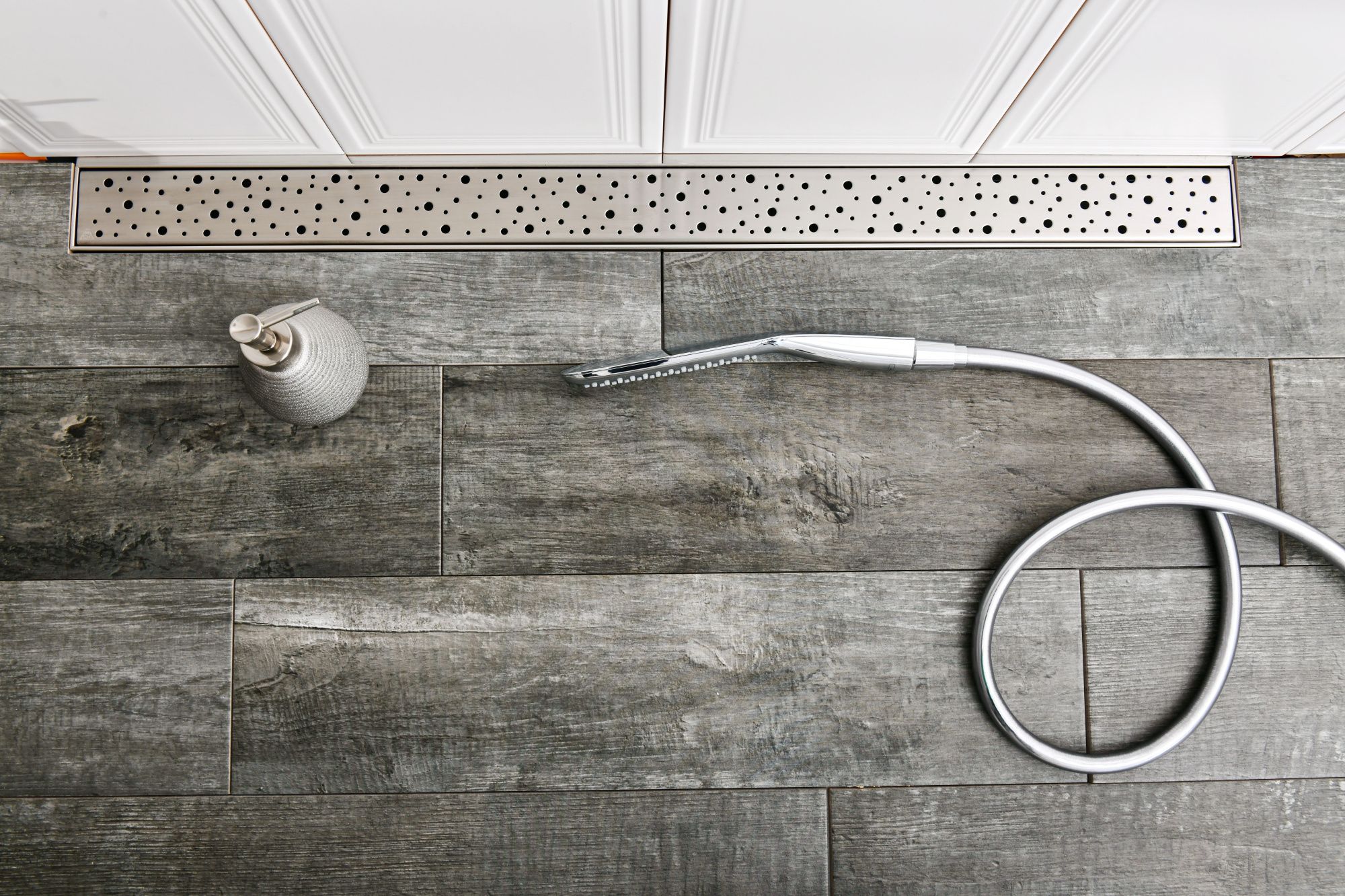 Душевой лоток 95 см Creto Points CRE-950 PH-50 с решеткой, хром