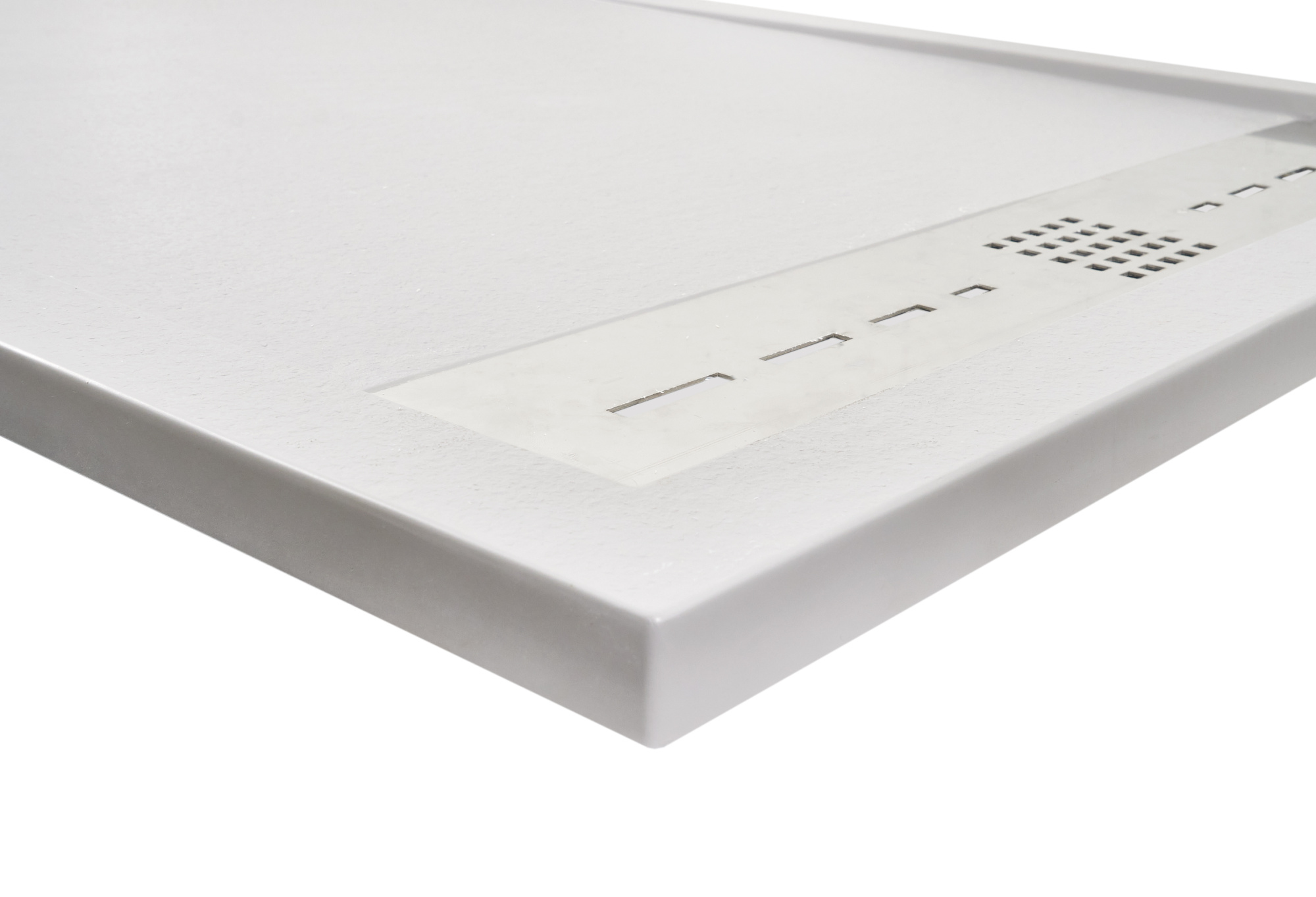 Душевой поддон Creto Scala 140x80 прямоугольный, серый