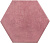 Плитка Hexa Toscana Hot Pink 13х15