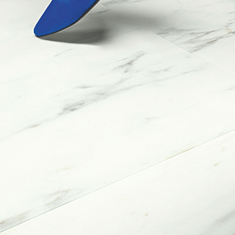 ПВХ-плитка Quick-Step QS Alpha Vinyl Tiles AVST 40136 Мрамор каррарский белый