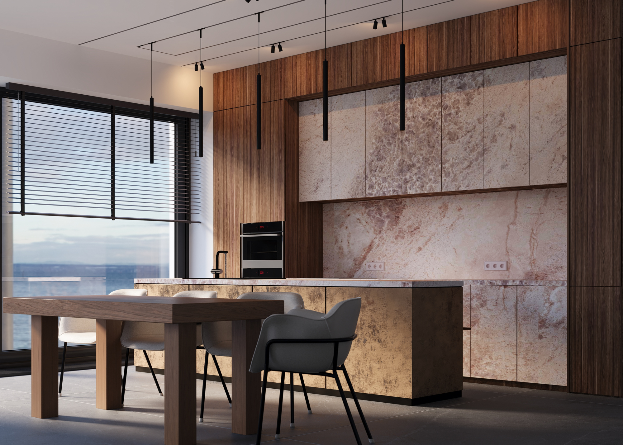 Трековый светильник Technical TR176-1-3WTW-M-B