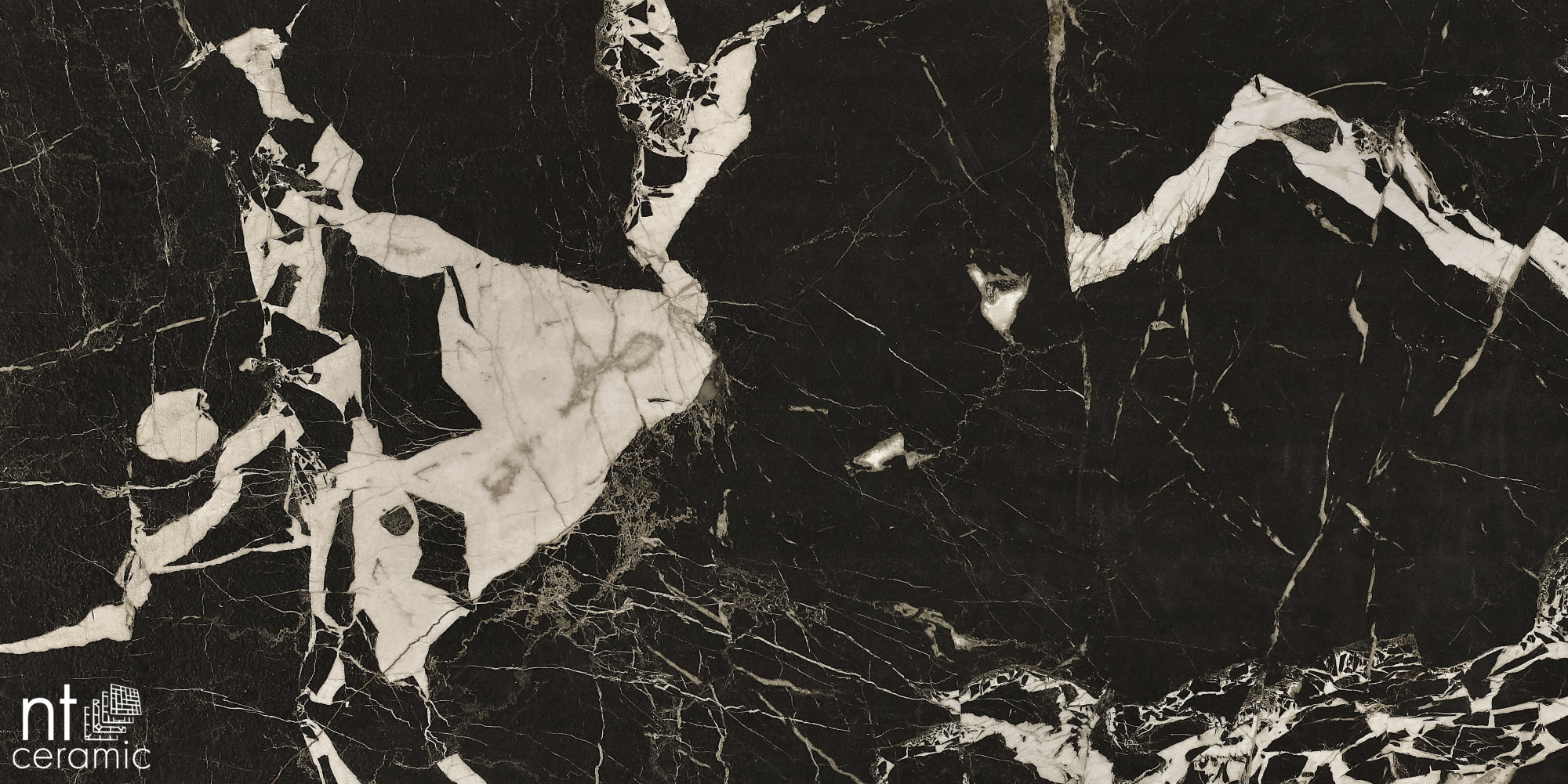 Керамогранит NT CERAMI Quanta Grey Portoro Black NS612NTT9028L