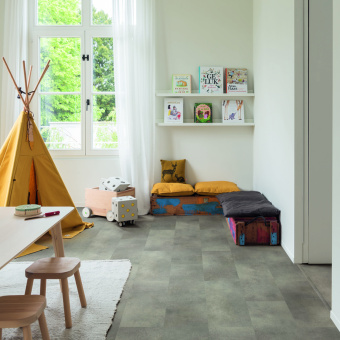 ПВХ-плитка Quick-Step QS Alpha Vinyl ORO BASE плитка AVSTT 40234 Бетонный камень