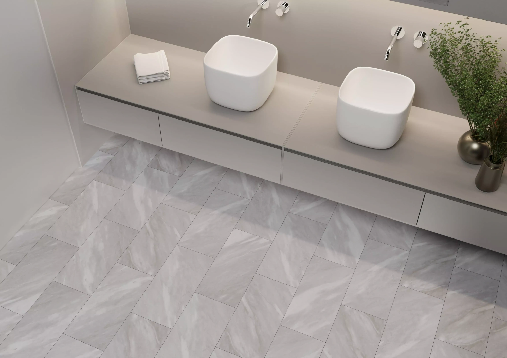 SPC Ламинат Planker Stone 4V Параллакс 5009