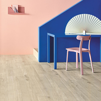 ПВХ-плитка Quick-Step Alpha Vinyl Medium Planks AVMP 40103 Дуб хлопковый бежевый