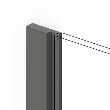 Финишный молдинг HiWood LF124A GR3/ 42 х 12 х 2700