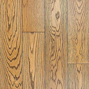 Инженерная доска CROWNWOOD Classic Arte 2-х слойная шип-паз Дуб Рюмеланж УФ-лак/Рустик/Браш 400..1500 х 145 х 15 / 1.0875м2