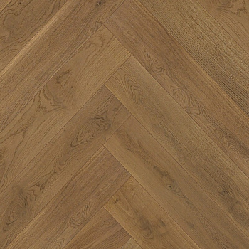 Паркет елка ESTA Herringbone 14028 Oak АВС Stavanger brushed matt 4B 700 x 100 x 14мм