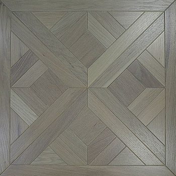 CROWNWOOD Лофт (модульный паркет ИЗ) 2-х слойный М4 Крест со вставкой (Порода: Дуб Натур)