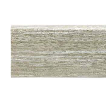 Напольный плинтус Winart Pro HDPS Quadro с монтажной планкой 80 мм/ Аляска