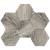 Мозаика DA03 Hexagon 25x28,5 непол. 10 мм