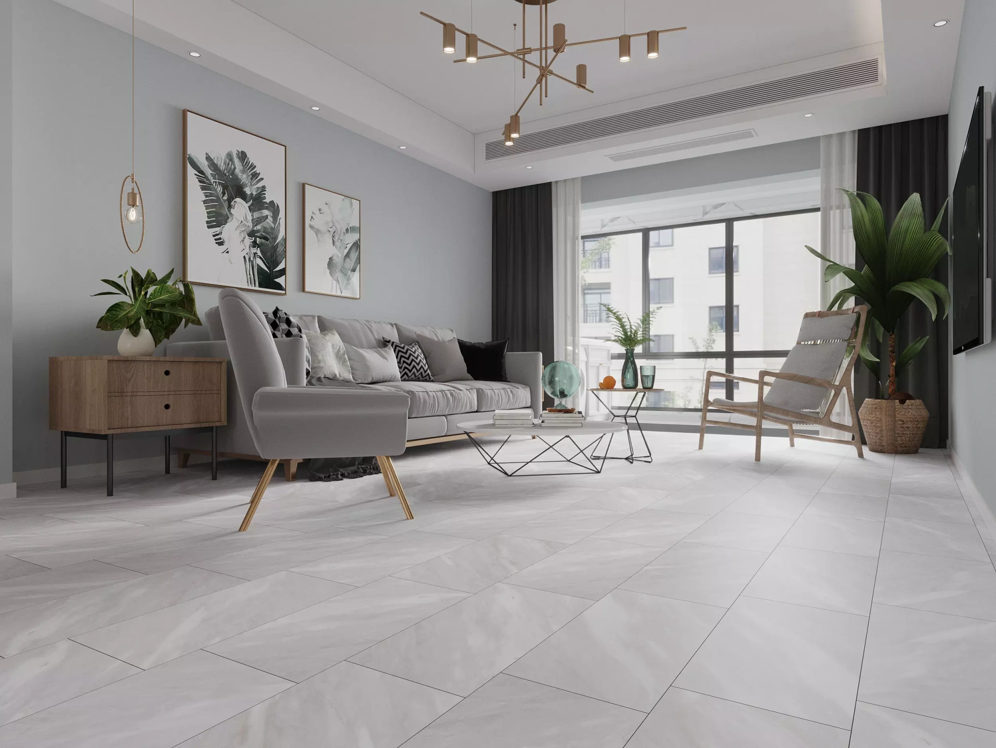 SPC Ламинат Planker Stone 4V Параллакс 5009