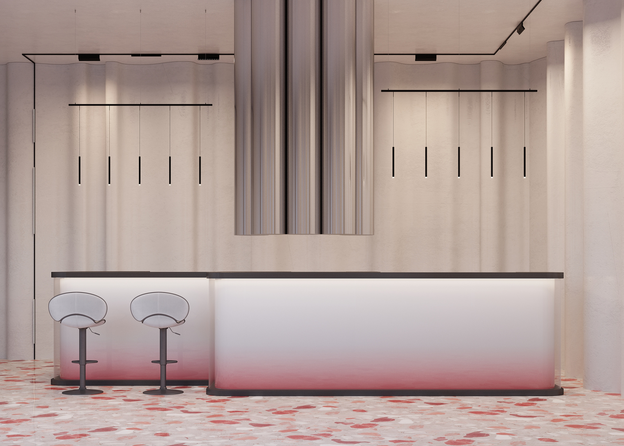 Трековый подвесной светильник Technical TR191-1-3W4K-M-B