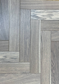 Паркет елка CROWNWOOD Английская елка 90° 2-х слойная (шип-паз) Гармония 100904 (Порода: Дуб Натур) 600 x 100 x 13.5 / 0.96м2