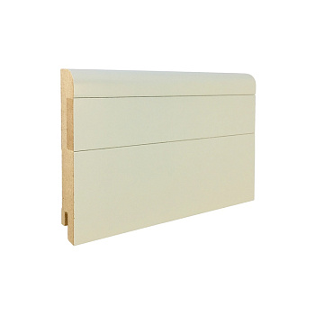 Напольный плинтус CROWNWOOD МДФ R9 RAL + вставка гладкая 8х30 RAL