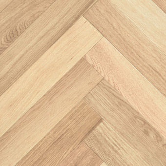 Английская елка  Wood Bee Herringbone Дуб Селект гладкий глянец, Select UV-лак gloss 30±5% 