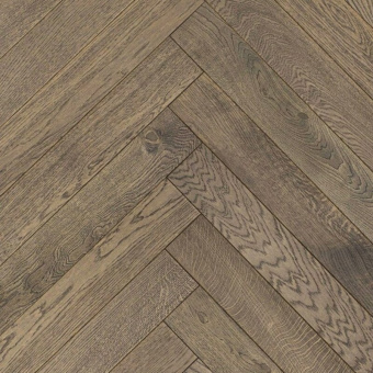 ESTA Herringbone 14032 Oak Nordic S Lava Grey brushed matt 4B 700 x 100 x 14мм