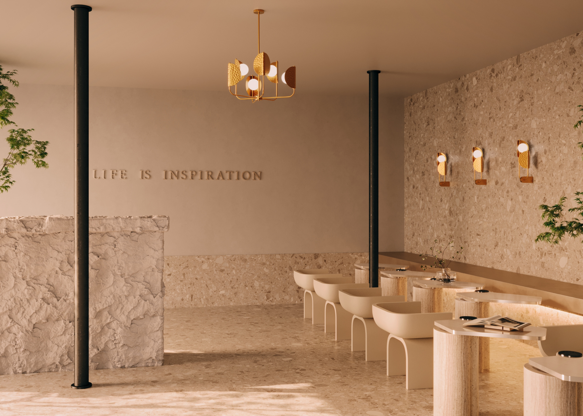 Настенный светильник (бра) Maytoni MOD164WL-02BS