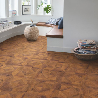 Ламинат Quick Step Impressive Patterns Ultra (Rus) IPU 4144 Дуб медный брашированный